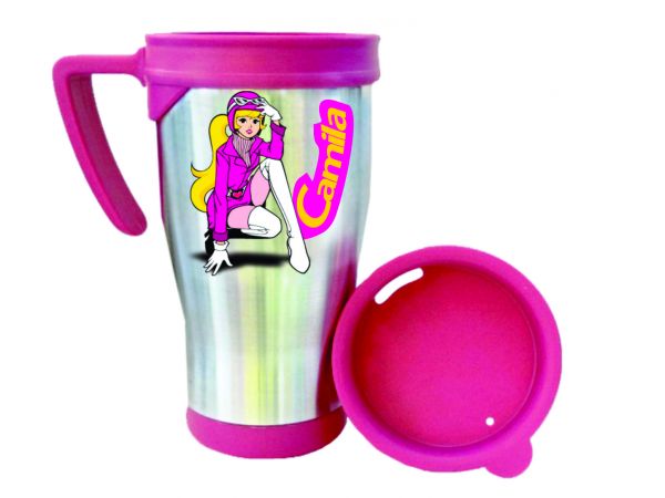 CANECA DE ALÚMINIO TERMICA PESONALIZADA
